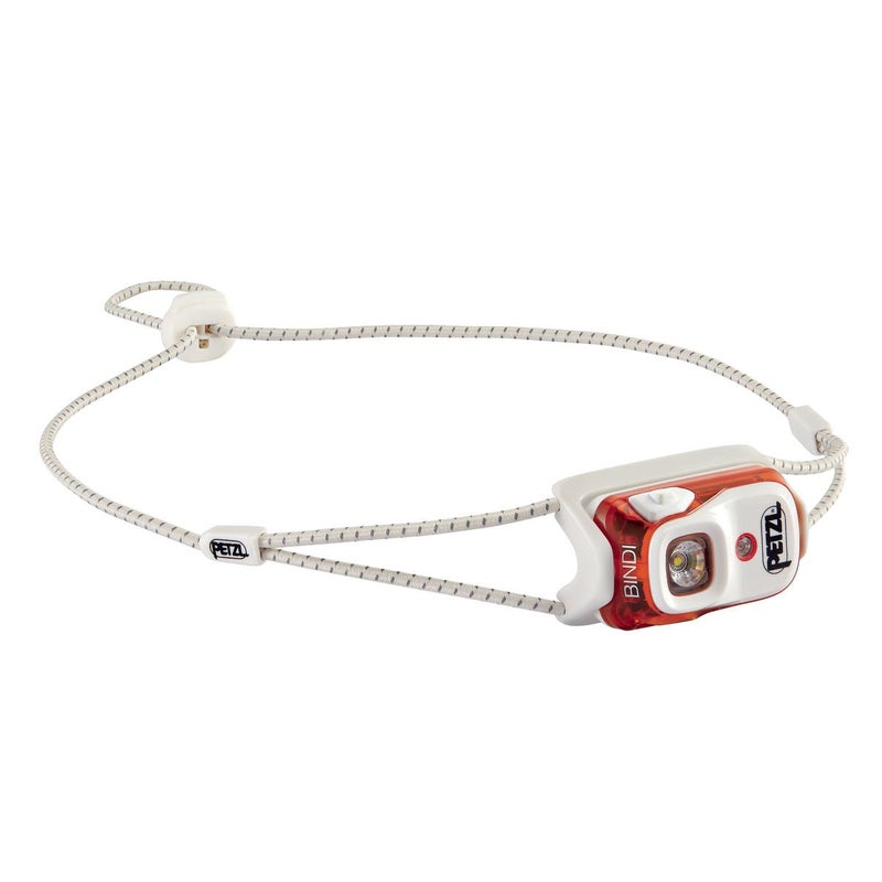 Petzl Petzl BINDI Headlamp - Ultra-Compact Rechargeable 200 Lumen Headlamp Designed for Everyday Athletic Activities - Orange  - Image 1