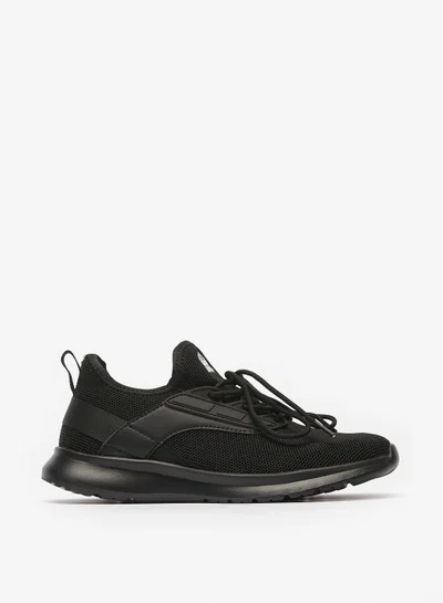 Oaklan by Shoexpress Boys Textured Sports Shoes with Lace Up Closure