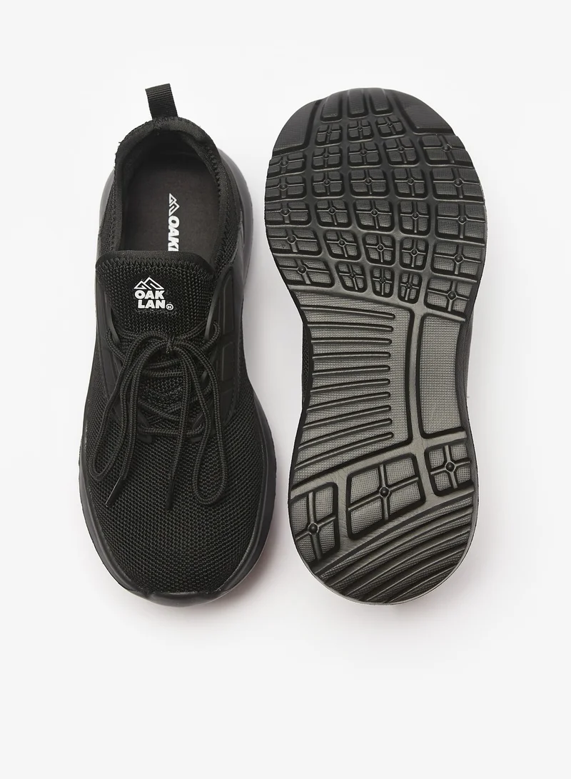 Oaklan by Shoexpress Boys Textured Sports Shoes with Lace Up Closure