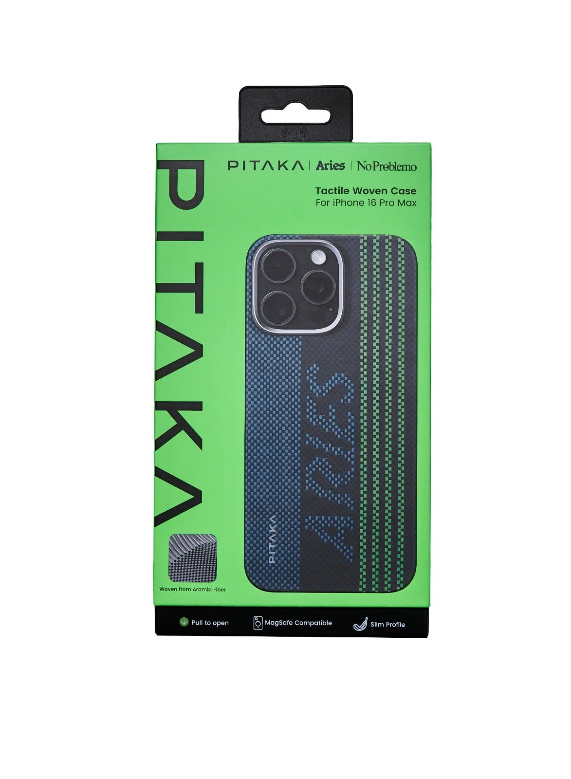 PITAKA Credit card iPhone 16 Pro Max MagSafe Case Aries