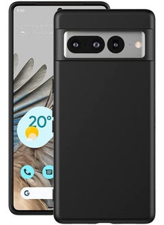 Compatible With Google Pixel 7 Pro 5G Case Ultra Slim Thin Anti Fingerprint Protective Phone Cover For Google Pixel 7 Pro 5G 6.7 Inch Black