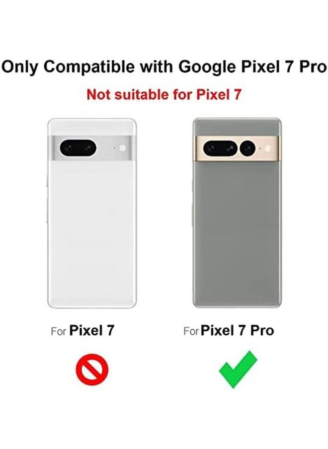 erorex - Compatible With Google Pixel 7 Pro 5G Case Ultra Slim Thin Anti Fingerprint Protective Phone Cover For Google Pixel 7 Pro 5G 6.7 Inch Black - Image 1