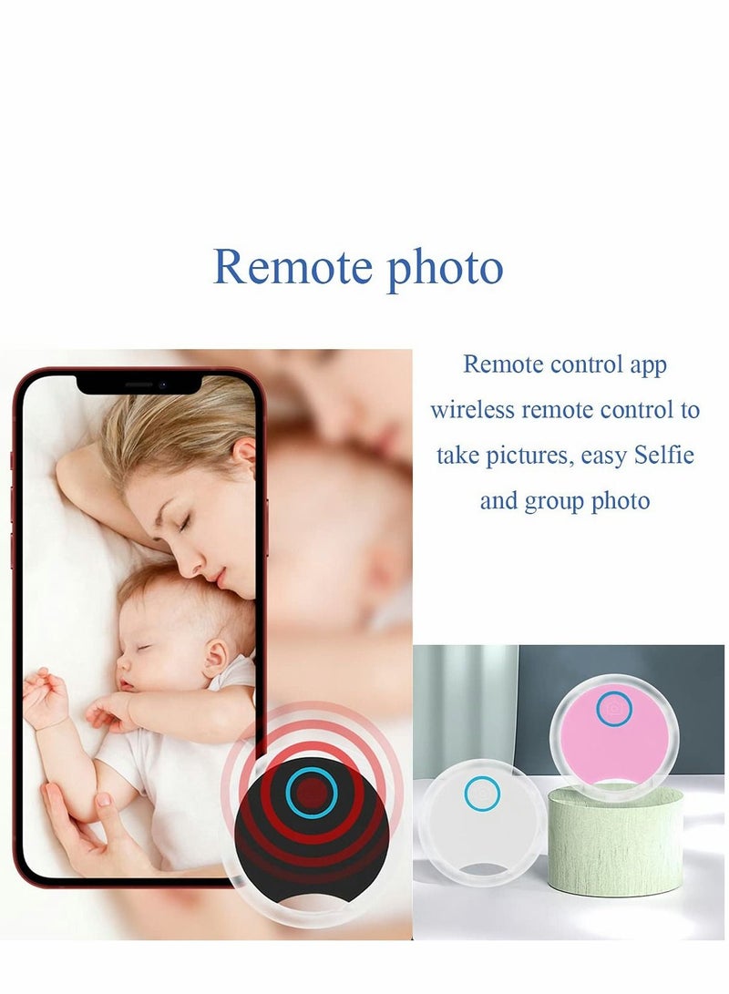 Excefore 4 Packs Portable Mobile Smart Anti Loss Device Key Finder Finders for Kids Dog Pet Cat Wallet Keychain Luggage, Alarm Reminder, App Control - Image 4