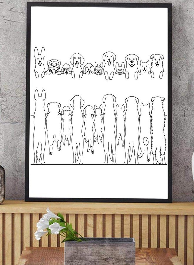 Lottoyday Standing Cute Dog Silicone Clear Stamp and Die Sets for Card Making, DIY Embossing Photo Album Decorative Craft - Image 4