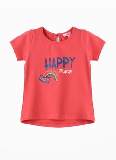 Jelliene Sunshine Squad: Girls' Comfy Cotton Tees Playful & Summer Fun  - Image 1
