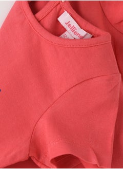 Jelliene Sunshine Squad: Girls' Comfy Cotton Tees Playful & Summer Fun  - Image 4