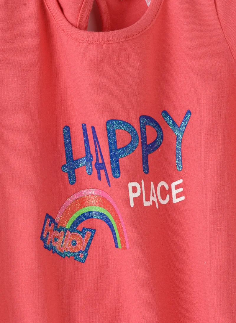 Jelliene Sunshine Squad: Girls' Comfy Cotton Tees Playful & Summer Fun