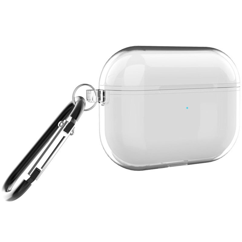 Transparent Earbuds Case Shockproof Dustproof Transparent Earbuds Protective Case Cover for IOS Earbuds Pro - Image 2