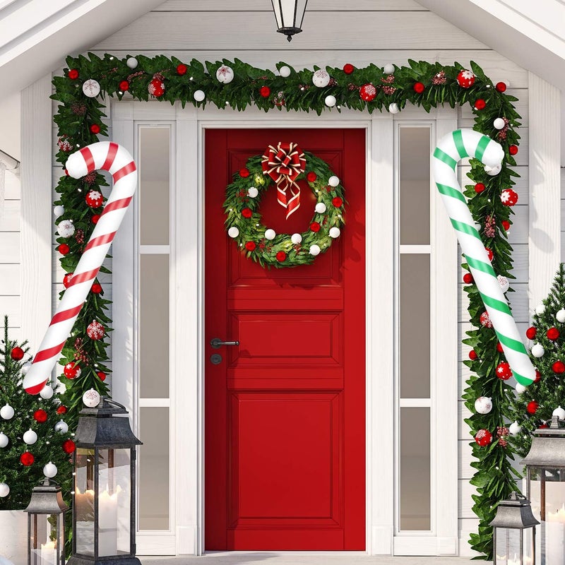 ASTARON 8 Pack Inflatable Christmas Candy Canes - Image 4