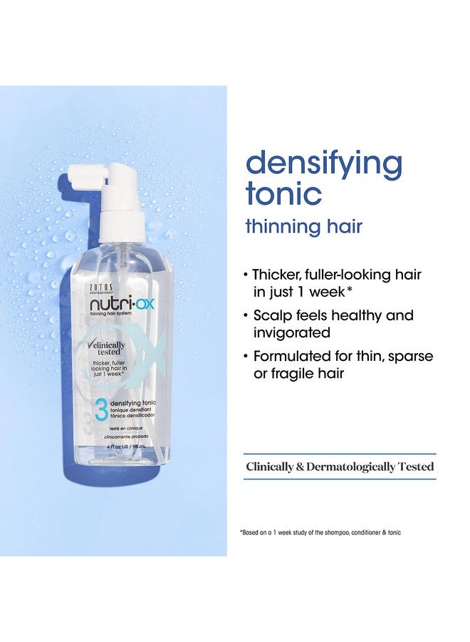 NUTRI-OX Densifying Tonic Thicker, Fuller-Looking Hair | For Extremely Thin Hair | 30-Day Supply | Color-Safe - Image 2