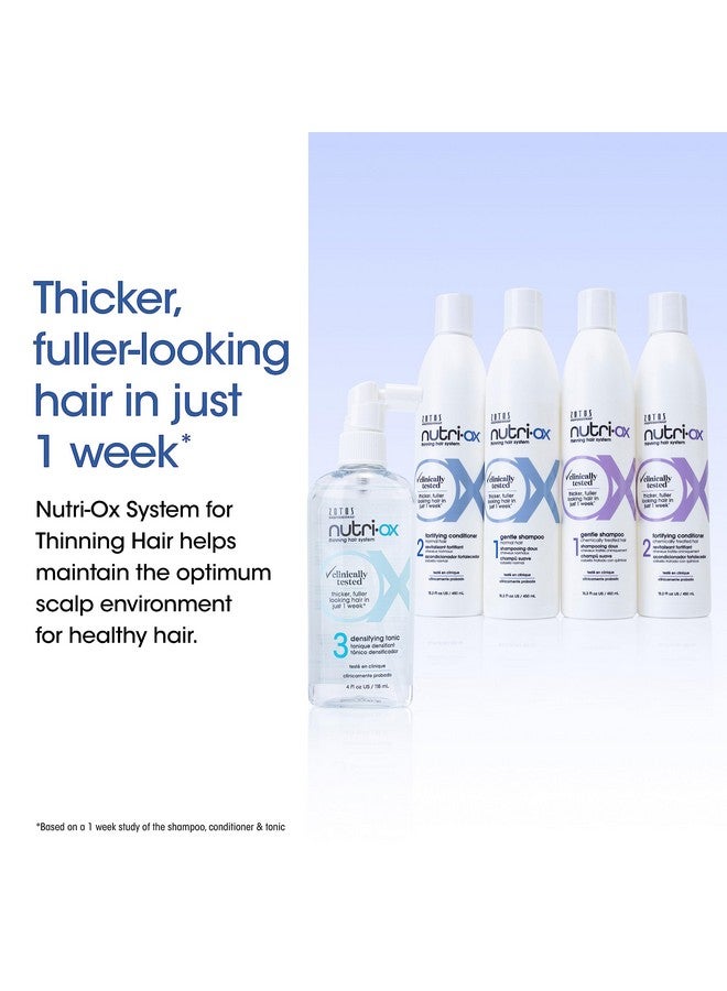 NUTRI-OX Densifying Tonic Thicker, Fuller-Looking Hair | For Extremely Thin Hair | 30-Day Supply | Color-Safe - Image 3
