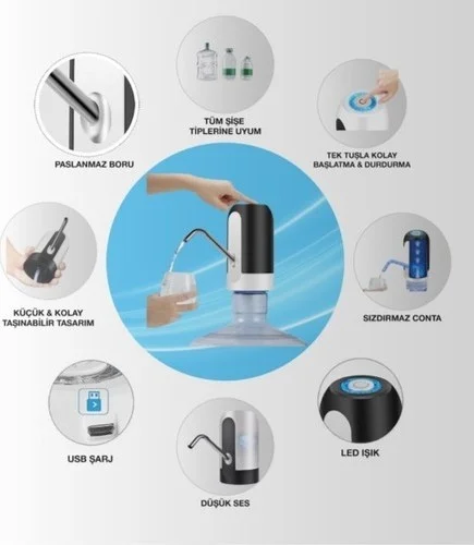 Mobee Rechargeable Automatic Bottle Water Pump