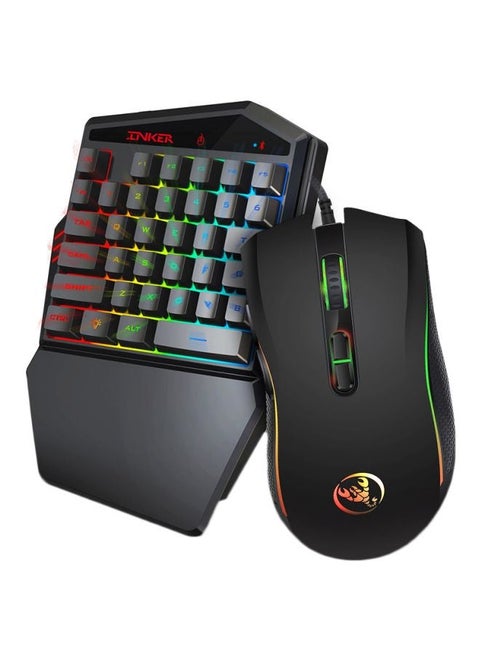 Wireless Gaming Keyboard And Optical Mouse Set