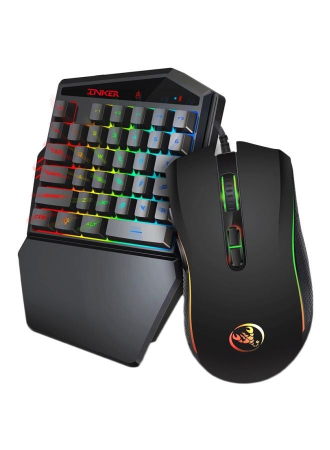 NIBEMINENT Wireless Gaming Keyboard And Optical Mouse Set  - Image 1