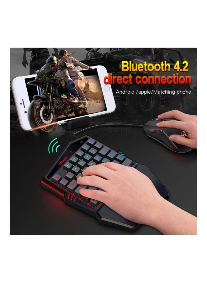 NIBEMINENT Wireless Gaming Keyboard And Optical Mouse Set  - Image 2