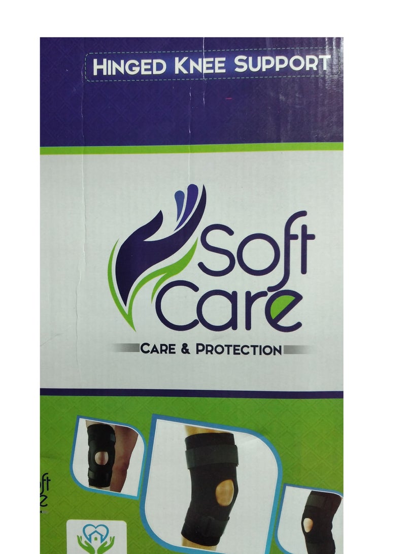 SOFTCARE دعامة الركبة المفصلية L