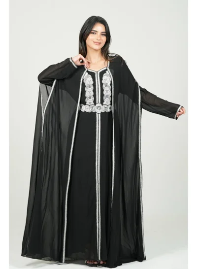 AL BENT AL SHARQIEH embroidered kaftan dress jalabia