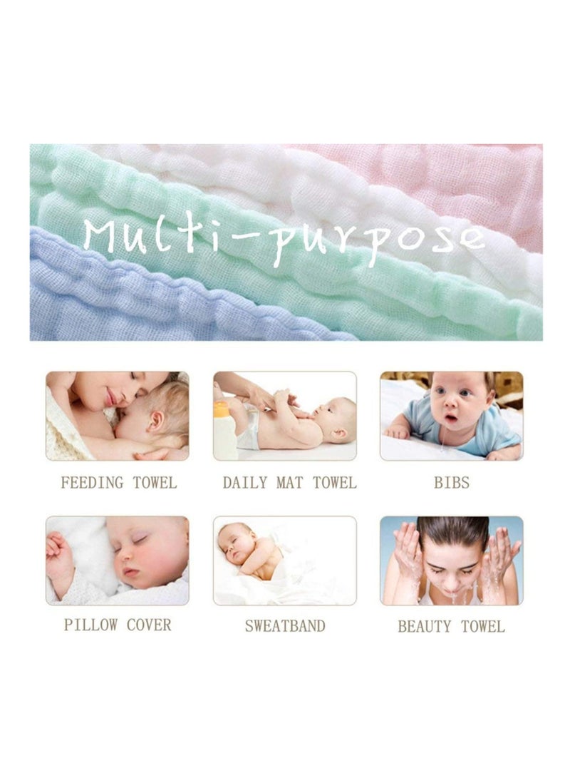 بلومنغ تايم مجموعة مناشف فاخرة مكونة من 5 قطع للبشرة الحساسة، مادة ناعمة ولطيفة للغاية وعالية الجودة - Image 5