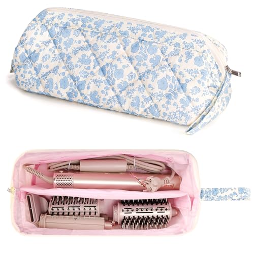 dadop Shark Flex Style Travel Case For Dyson Hair Dryer Airwrap Quilted Hair Tools Travel Bag Organizer Accessories Holder Curling Iron Carrying Case For Shark Dyson Revlon - Image 3