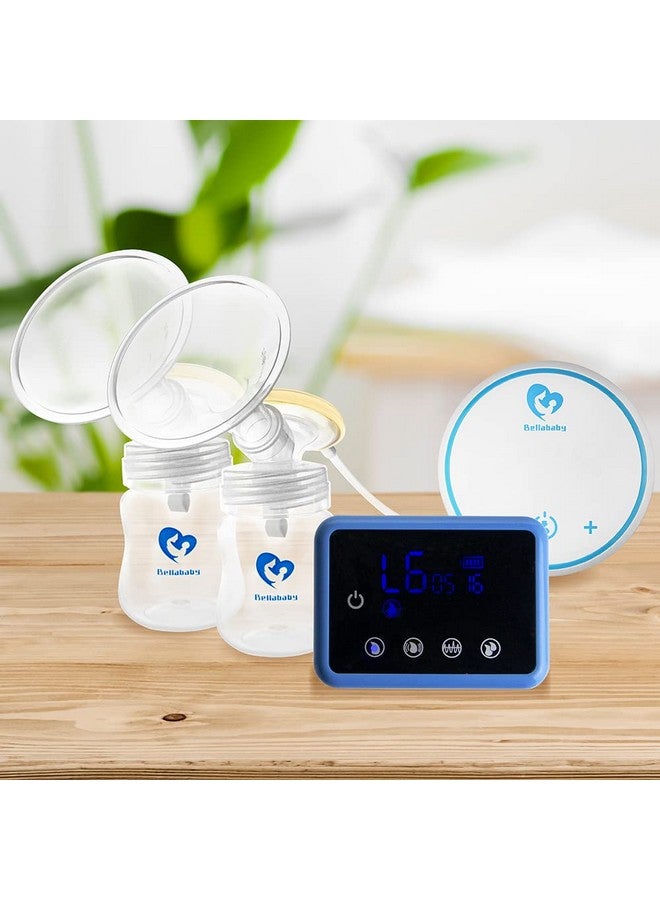 NENESUPPLY قطع مضخة 17 مم متوافقة مع مضخة الثدي بيلابابي بيبي بيلا بيبي مينيوا مضخات الثدي المزدوجة استبدال قطع مضخة بيلابابي تشمل ملحقات مضخة الفلنج القابل للفصل، صمام غشاء الفلنج - Image 5