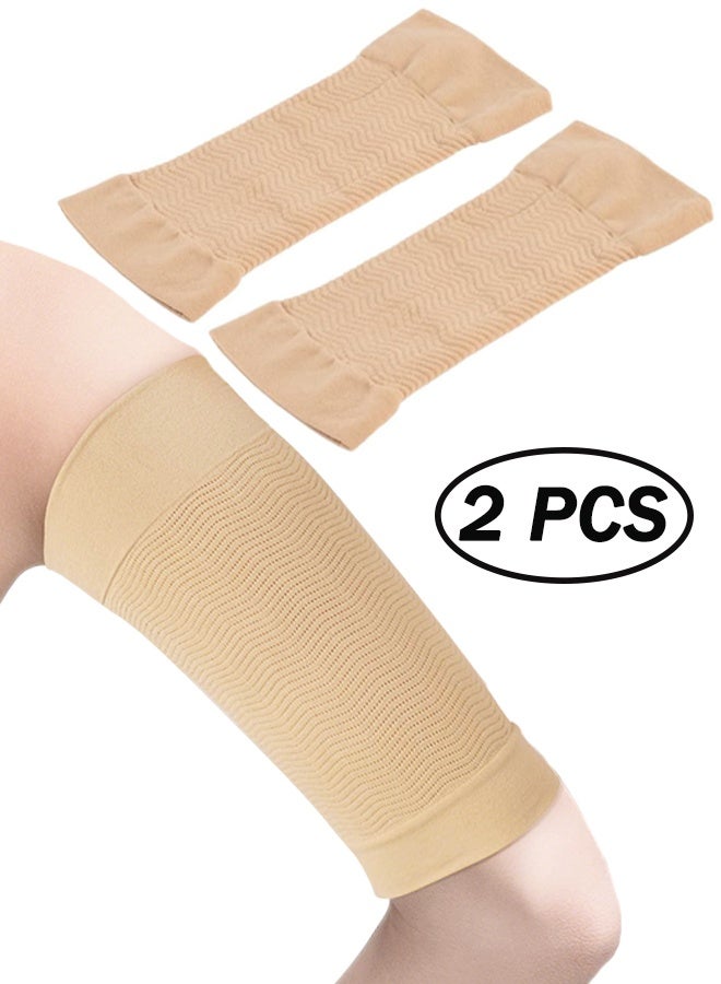 2 Pcs Women Weight Loss Thin Arm Fat Slimmer Wrap Elasticity Belt Arms Sleeve - Image 1