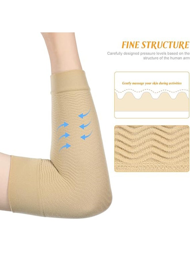 2 Pcs Women Weight Loss Thin Arm Fat Slimmer Wrap Elasticity Belt Arms Sleeve - Image 2