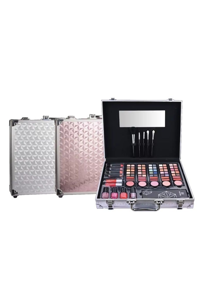MISS YOUNG Professional Multifunctional Makeup Kit 82pcs Makeup Tools Eyeshadow Lipstick Mascara Lip Liner Makeup Brush Makeup Artist Makeup Box For Women Full Gift Kits - Image 3