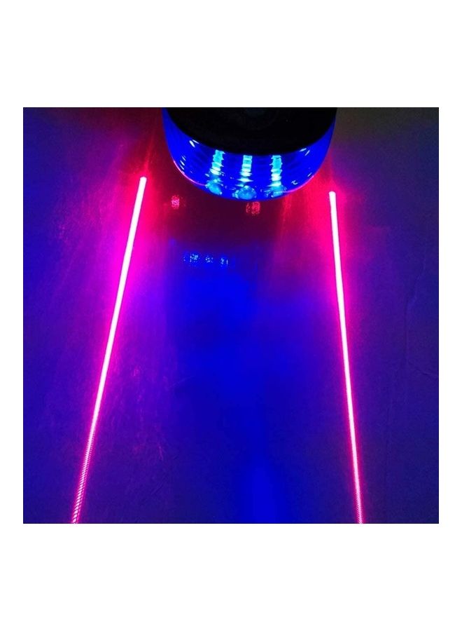 NIBEMINENT Bicycle Laser Projector Rear Tail Light  - Image 2