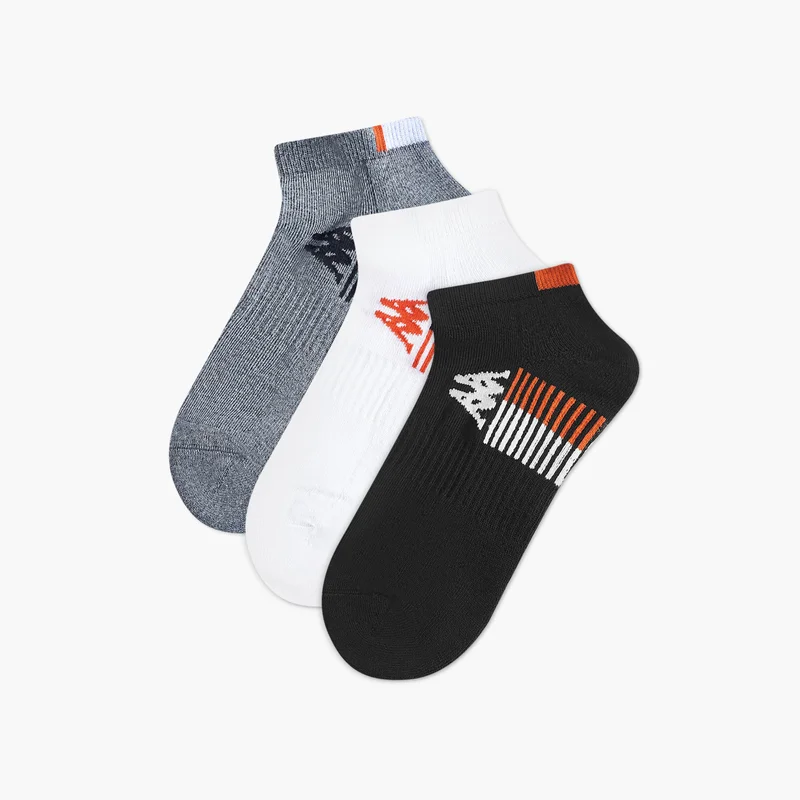 Kappa Set of 3 - Kappa Striped Ankle Length Half Terry Socks