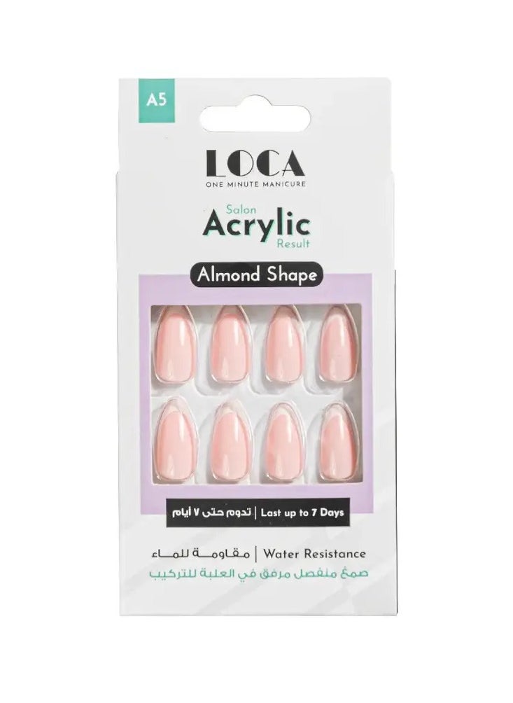 loca self adhesive false nails almond # 5  - Image 1