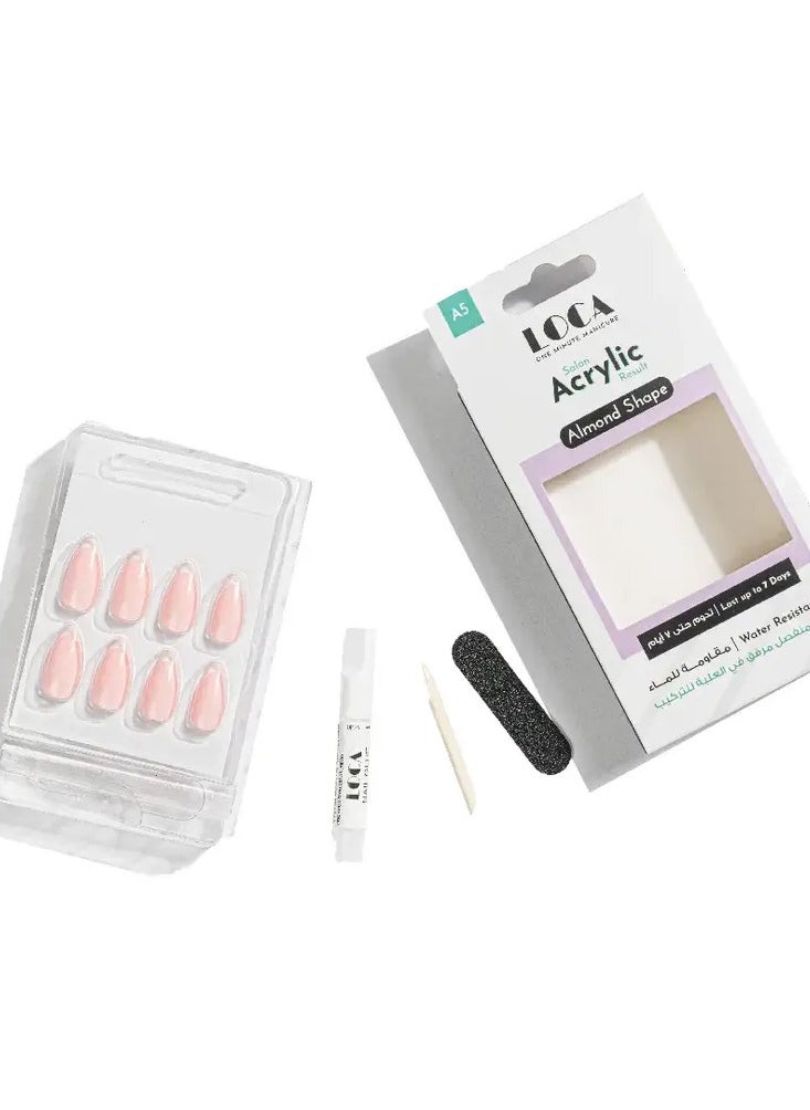 loca self adhesive false nails almond # 5  - Image 3