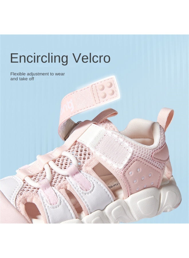 Shepherd Boy Summer Anti-kick Bump Boys And Girls Sports Sandals Soft Sole Lightweight Children's Sandals Beach Toddler Shoes - Image 3
