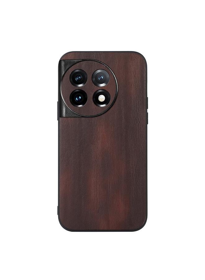 اس-توب جراب لهاتف OnePlus 11R/Ace 2 جراب هاتف من البولي يوريثان بنقشة بقرة صفراء - Image 1
