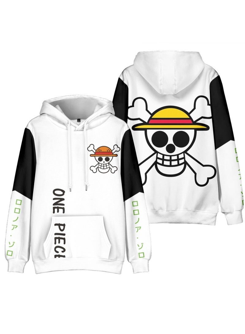 KUYING New One Piece Casual Loose Hooded Sweatshirt  - Image 1