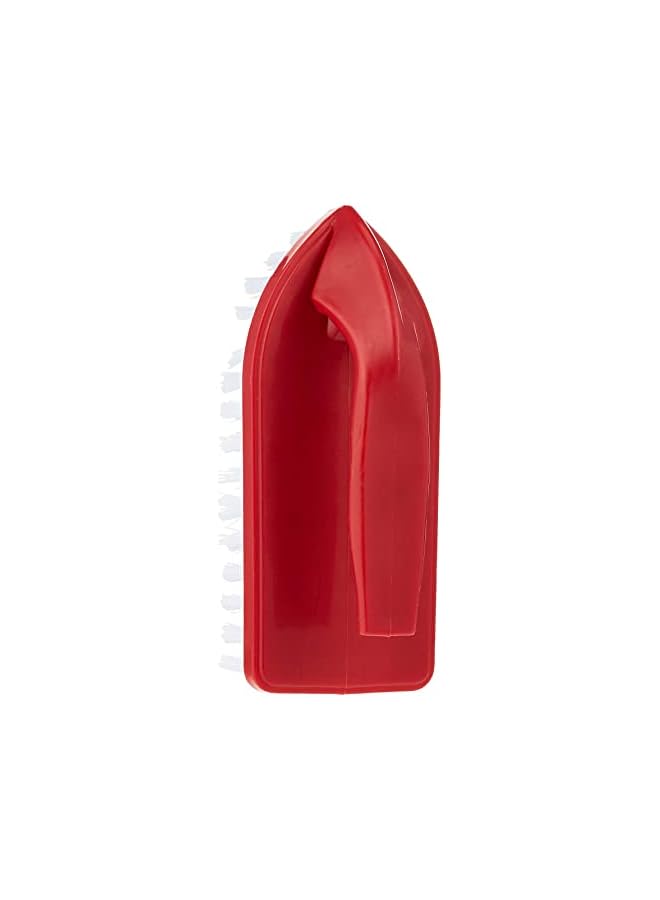 promass Scrub Brush With Handle Red - Image 2