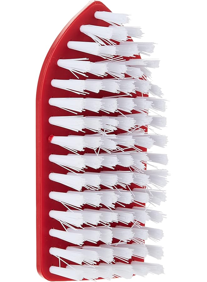 promass Scrub Brush With Handle Red - Image 1