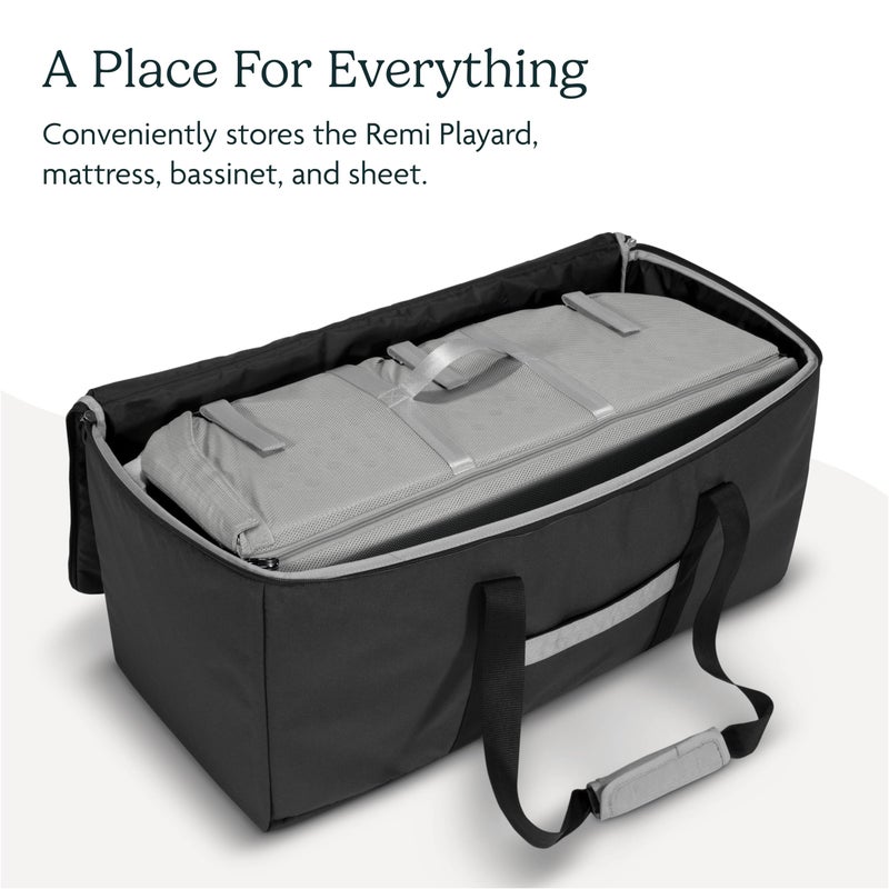 UPPAbaby Travel Bag for Remi Playard - Fits Playard, Mattress, Bassinet and Sheet - Easy-Carry Handles + Durable Design with TravelSafe Protection - Image 3