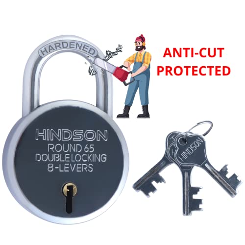 HINDSON Lock and Key Set – Door Lock for Home, Shop Same Key for Multiple Locks, 4 Same Key Lock Set, Common Key Lock Set of 4, Silver Finish - Image 4