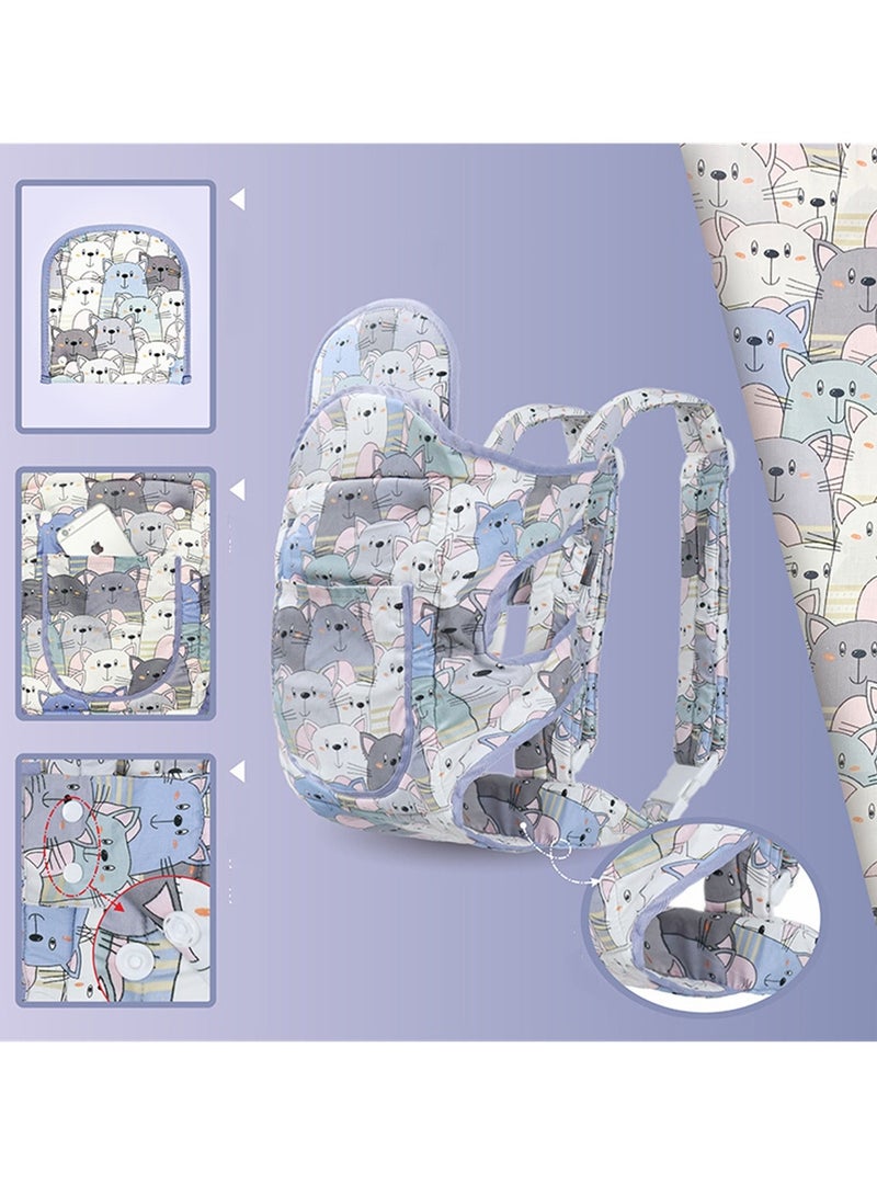 Four-in-one baby carrier baby cross-carry front-carry back-facing front-view carrier - Image 2