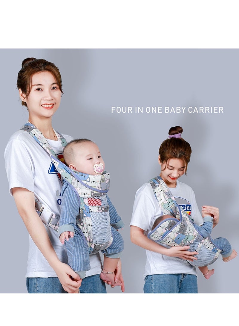 Four-in-one baby carrier baby cross-carry front-carry back-facing front-view carrier - Image 3