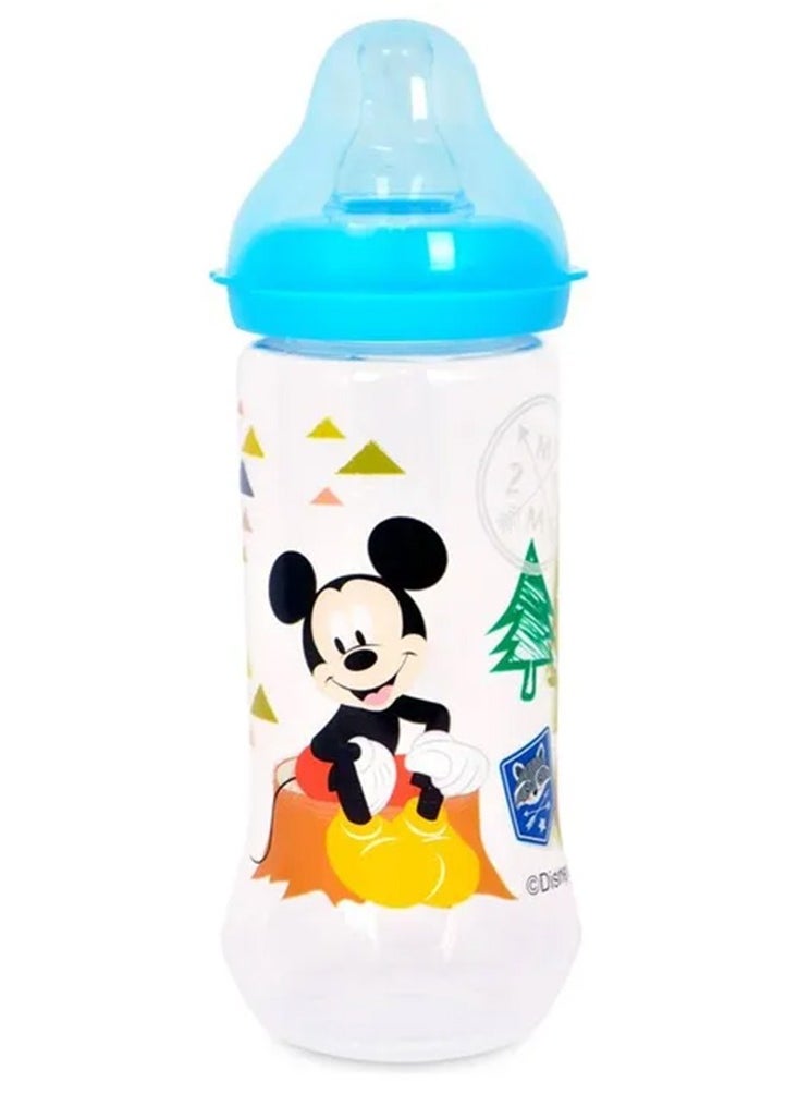 Disney - Mickey Mouse Baby Feeding Regular Neck Bottle - 250 ml - Image 1
