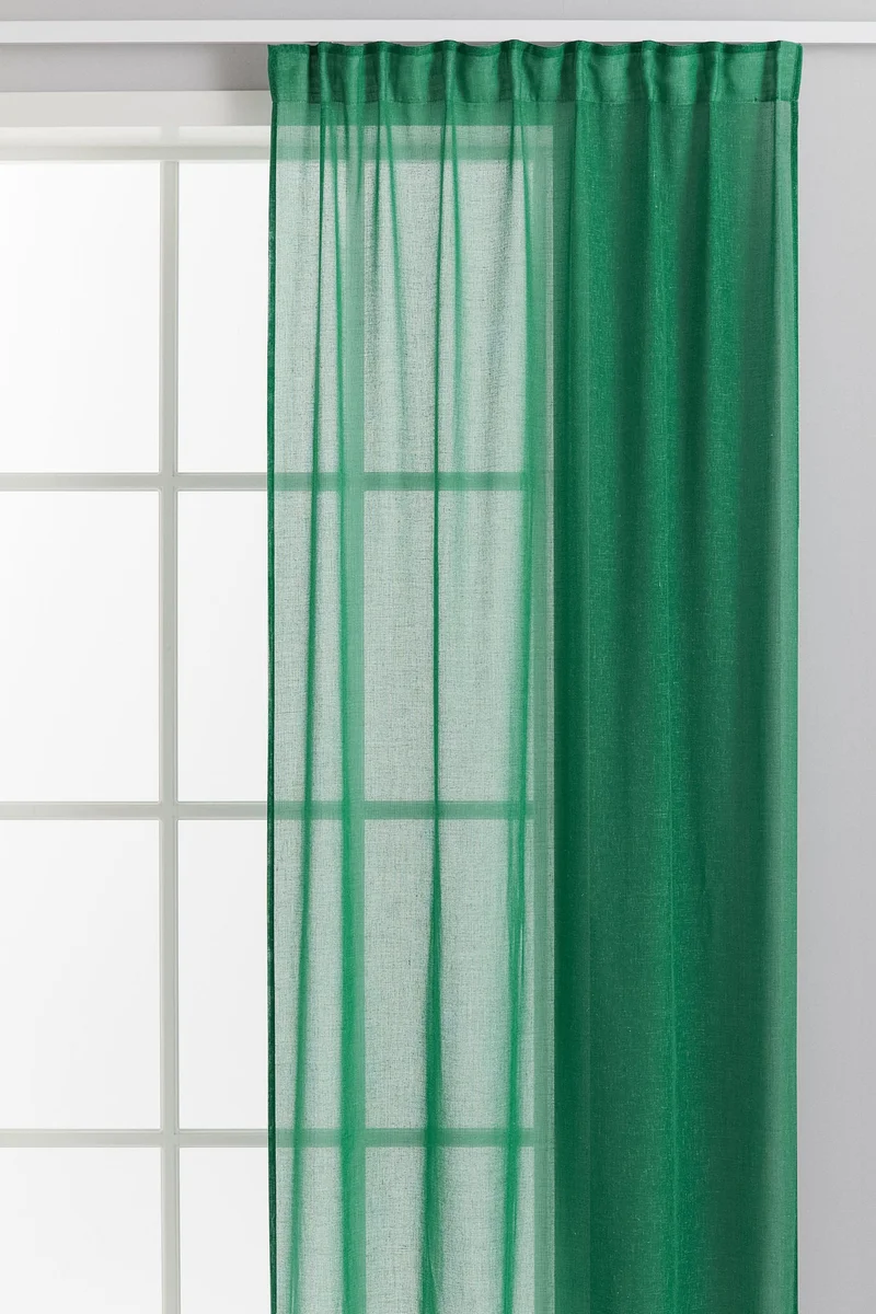 H&M 2-pack multiway curtain lengths