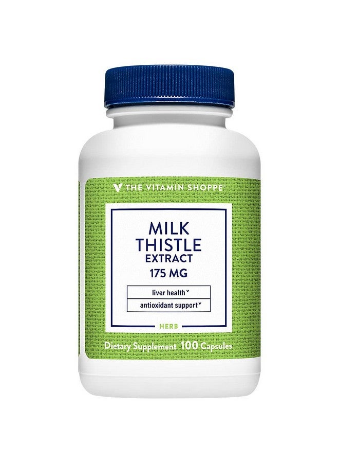 The Vitamin Shoppe Milk Thistle Extract 175 MG (100 Capsules) - Image 1