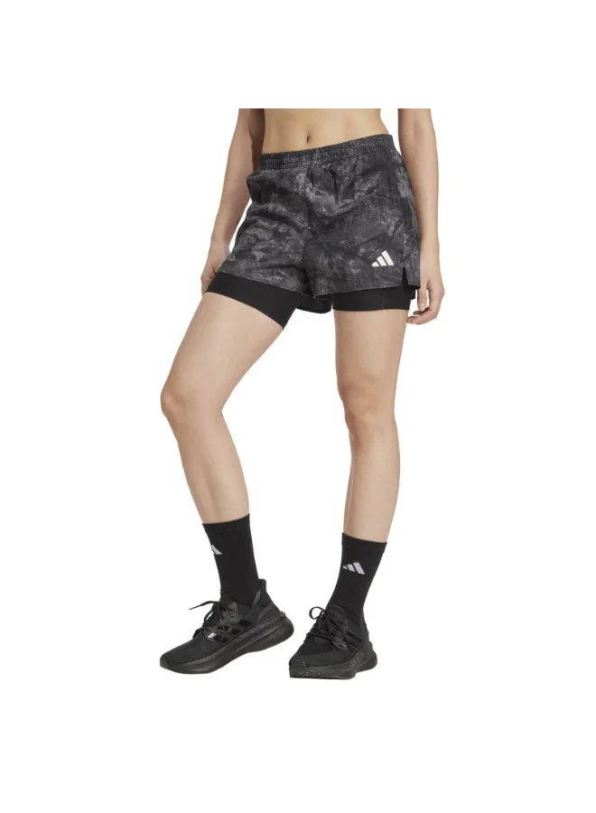 اديداس شورت جري نسائي أديداس رمادي