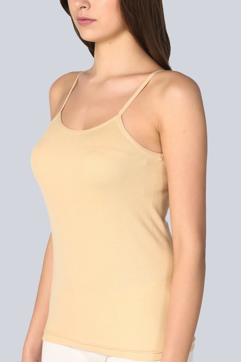 Tutku Women 3-Pack Cotton Rib Rope Suspended Singlet 