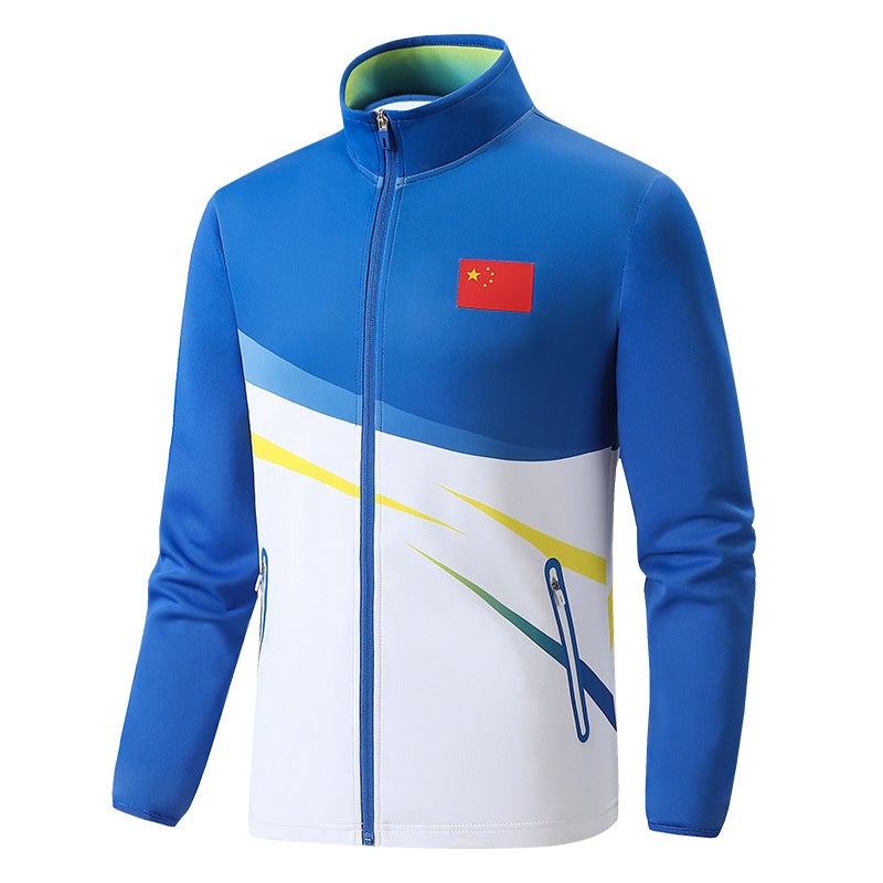 Spring New Sports Coat Men'S And Women'S Training Sportswear Parent-Child Student Group Activity Clothing Martial Arts Clothing Printing - Image 4