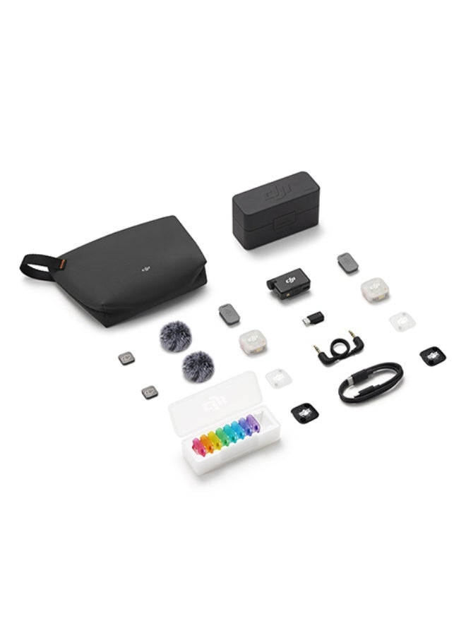 DJI Mic Mini 2S (2 TX + 1 RX + Charging Case) grey - Image 1