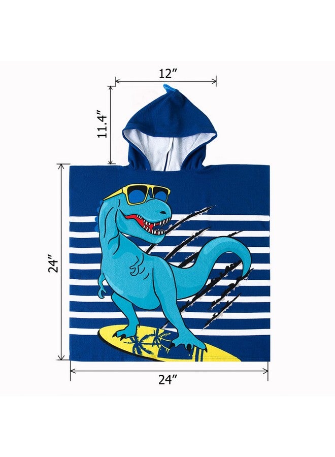 NovForth Kids Beach Towel for Boys Girls, Hooded Bath Towel Wrap, Toddler Pool Towel with Hood - Image 5