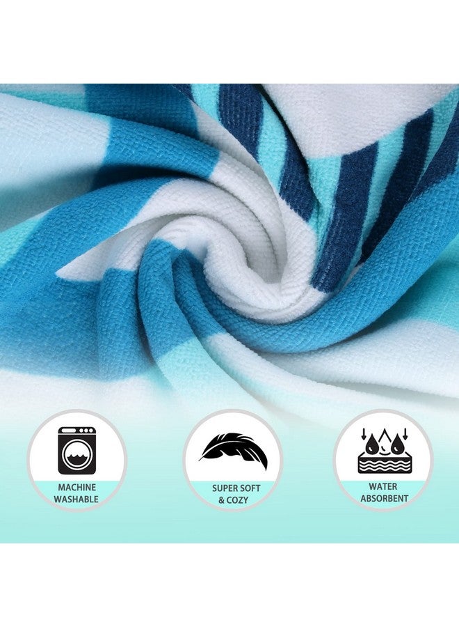 NovForth Kids Beach Towel for Boys Girls, Hooded Bath Towel Wrap, Toddler Pool Towel with Hood - Image 4