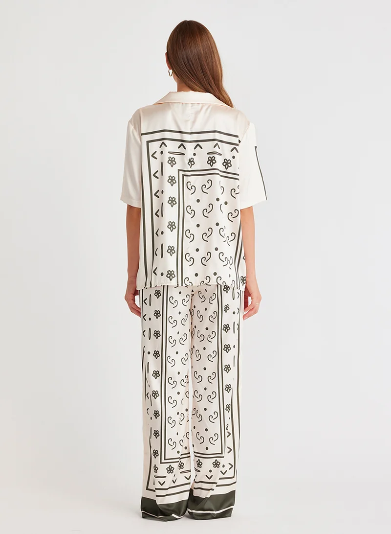 ساندايز Silas Button Down Shirt